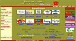 Desktop Screenshot of nrhmrajasthan.nic.in